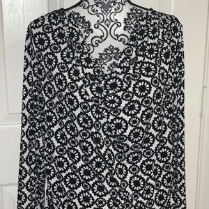 Lane Bryant Draped front blouse